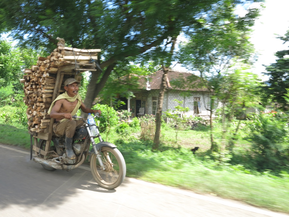 Driving on Bali