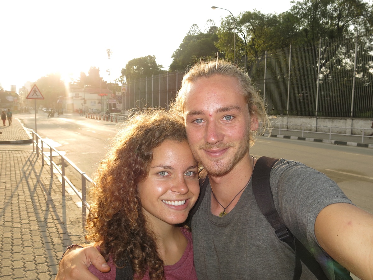 Nicole Ahne och Erik Ohlson Kathmandu