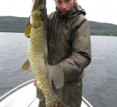 Erik Ohlson with Pike