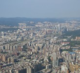 View over Taipei
