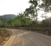 Gravel road Australia