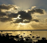 Sunset on Tonga, South Pacific